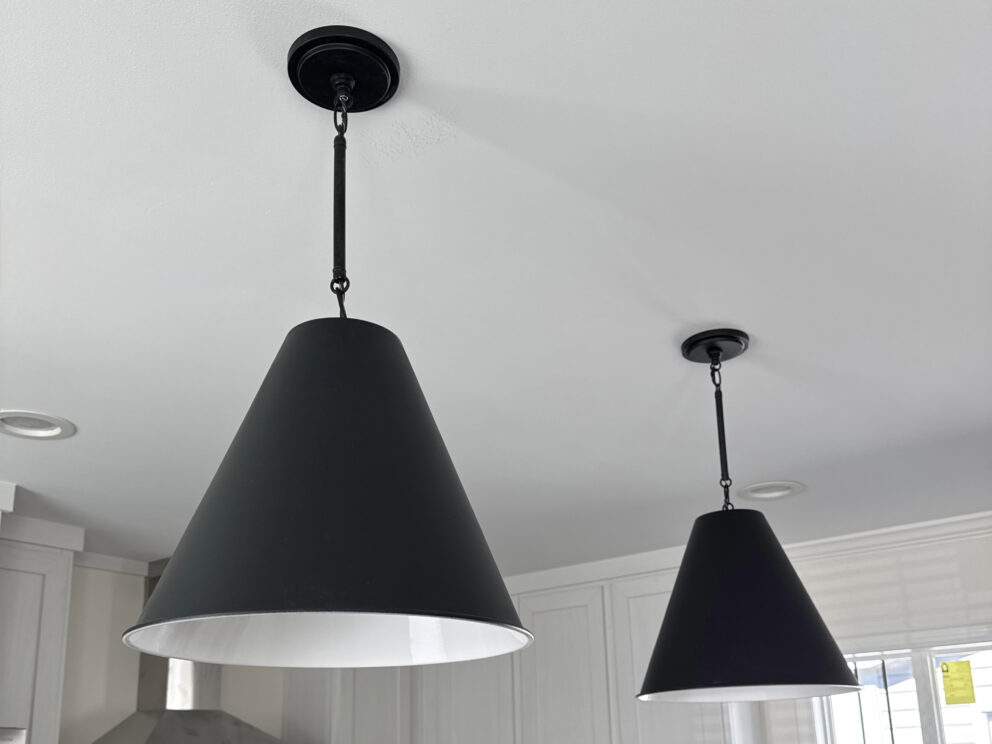 Black Pendant Light